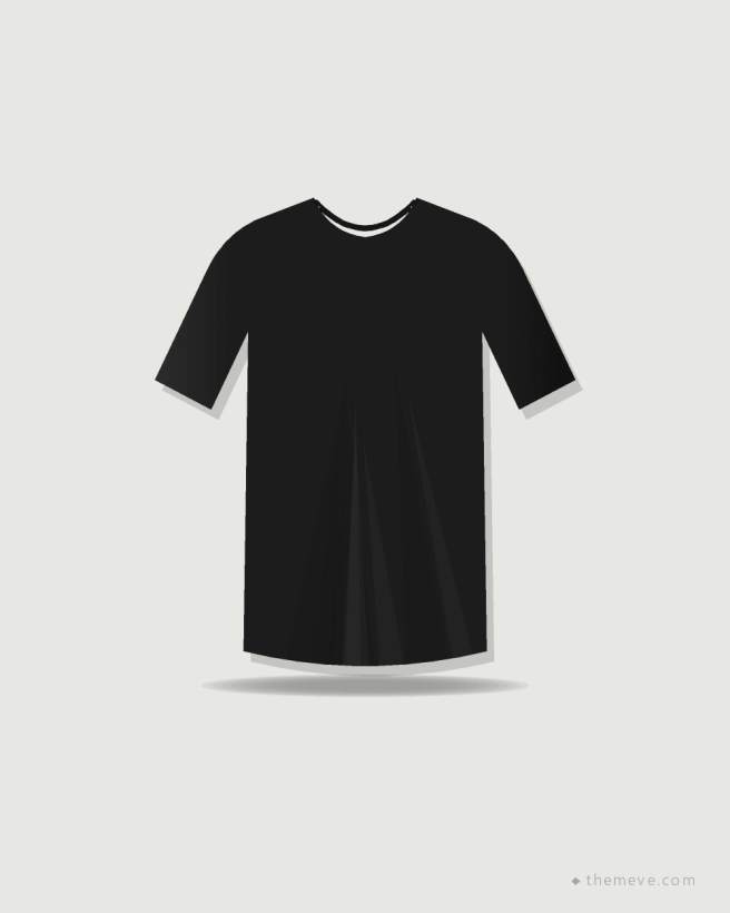 Regular Tee — Black