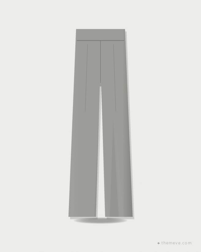 Pleated Trousers — Grey