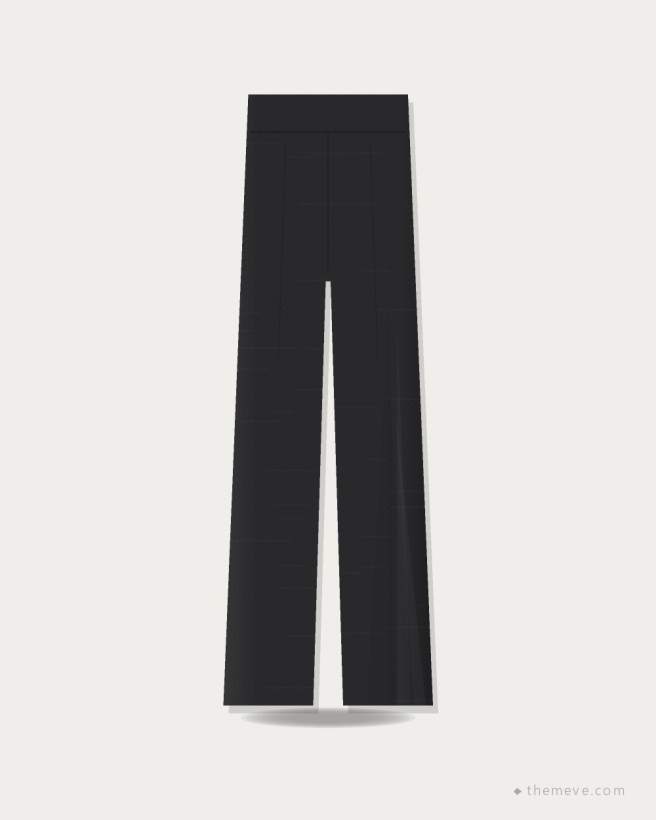 Relaxed Jeans — Black