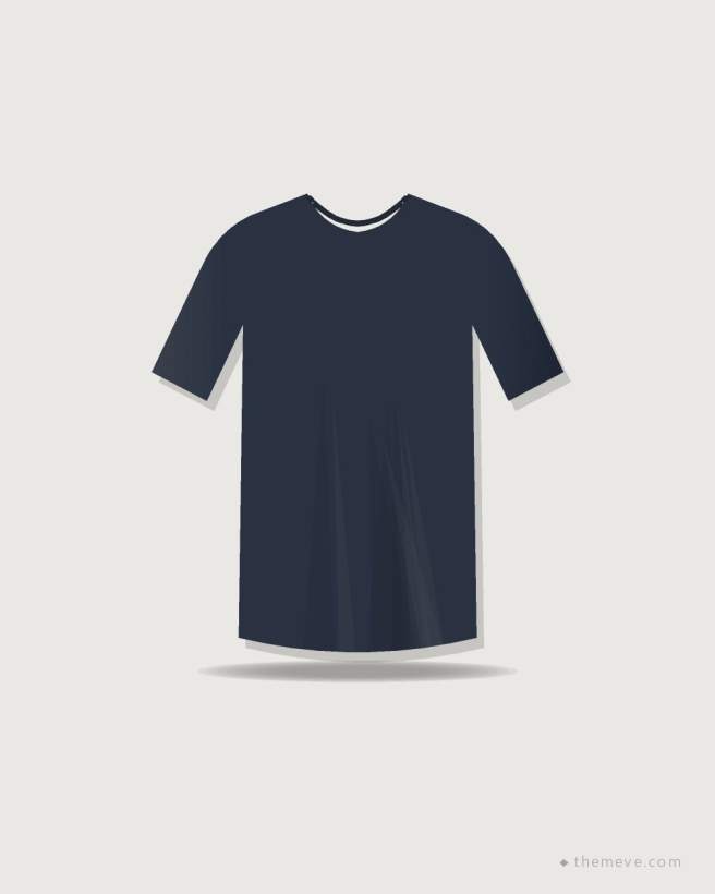 Long Sleeve Tee — Navy