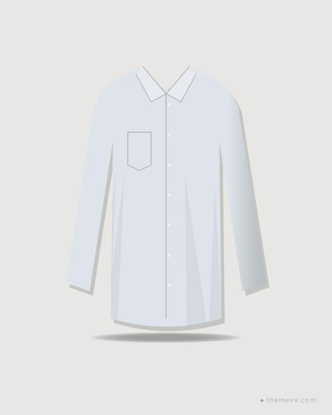 Oxford Shirt — Pale Blue
